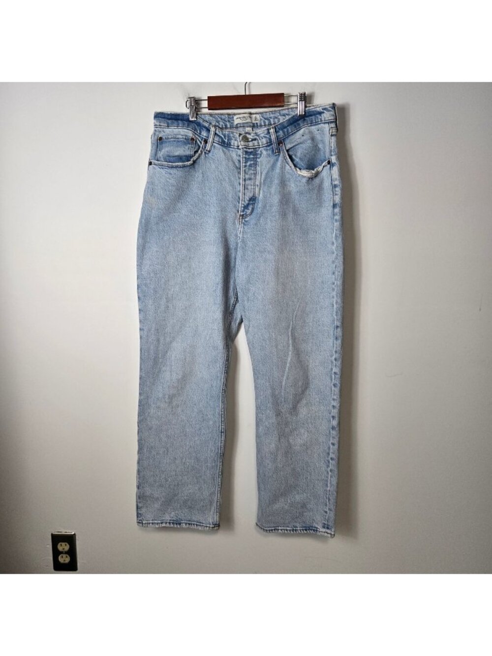Abercrombie & Fitch Size 31 90’s Baggy Curve Love Low Rise Baggy Jeans Women's